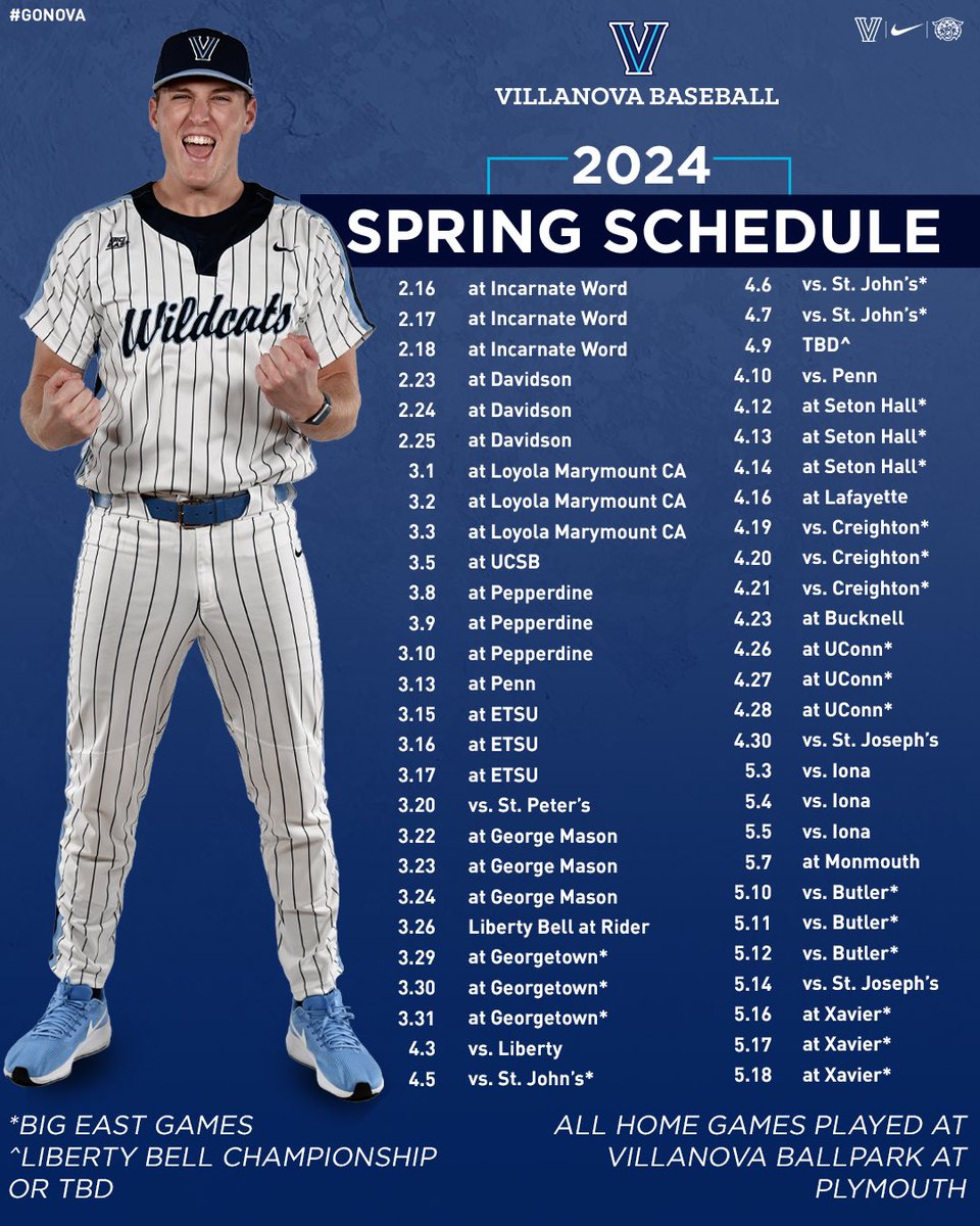 Rumor has it you’ve been waiting on this one….

𝟐𝟎𝟐𝟒 𝐒𝐂𝐇𝐄𝐃𝐔𝐋𝐄 𝐃𝐑𝐎𝐏 😼✌️⚾️

#FamilyAndGratitude