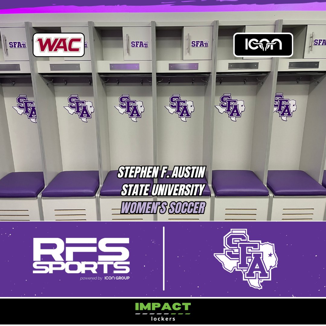 RFS_Sports's tweet photo. The Stephen F. Austin Women's Soccer squad found exactly what they needed with the customization capabilities of #IMPACTLockers 🔥🔥

Looking for sports flooring installation? Find your local sales rep for more info: https://t.co/HCAIcI0alG

#AxeEm #WeBuildICONs #IconicRooms https://t.co/jutv6Gyuk7