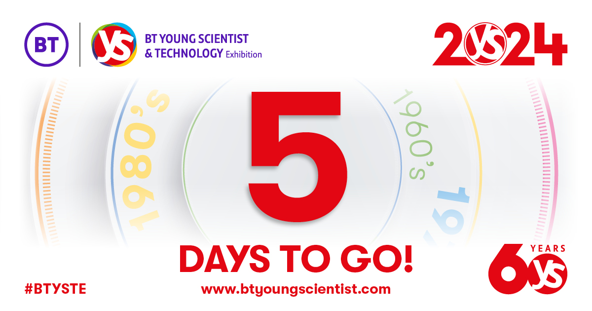 StripeYSTE's tweet photo. 🚀 Just 5 days to go until #BTYSTE2024 takes centre stage! 🌟 Get ready for:

📚  550 brilliant student projects to be showcased in the RDS

🔸50 amazing stands to see in the Exhibition hall

🏆  €50,000 prize fund and over 200 prizes to be won

#BTSYTE #STEM #irishscience https://t.co/Fg2LFS70ko