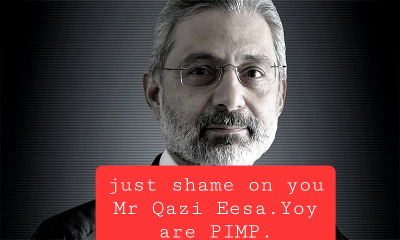 Shame on Pakistani justice because of these kind of BASTERDS