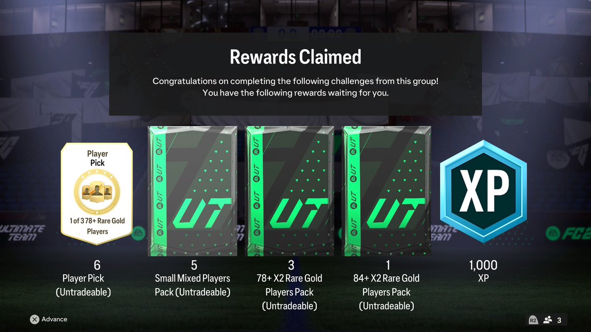 fifa_lime's tweet photo. 🚨 Complete this entire "Weekly Themed Team Pursuit" in 32 minutes 💨

You only need 4 games to complete it 👇🔥

Check the 2nd thread to see the teams I used 👥️

🔷️ Match 1
x4 Serie a
x4 Prem 1
x3 ROSHN Saudi

🔷️ Match 2 
x4 Ligue 1
x4 Bundesliga 
x3 MLS

🔷️ Match 3
x3 Eredivisie 
x3 Super Lig
x3 Liga Portugal
x2 Liga F

🔷️ Match 4
x2 NSWL
x2 Barclays WSL
x2 Google Pixel
x2 D1 Arkema

The rewards are very decent for the effort 👌