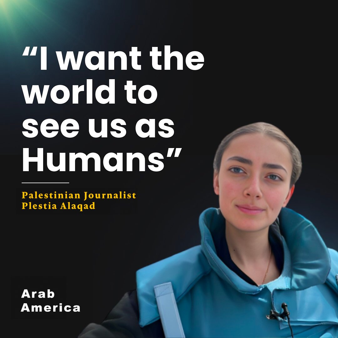 'I want the world to see us as Humans' Plestia Alaqad