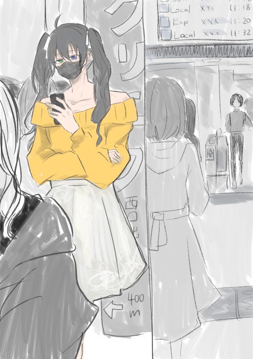 3️⃣のことかわいいと思っているため中学生男子にしてはかわいすぎ骨格丸すぎに描いてしまうけど、実際≡郎かわいいしええわ😁‼️で許してる。ただし女装となると話は別
女装は男にしかできない行為なので見るからに男がやってるとわかる方が魅力的という謎のポリシー(そのように描けているかはさておき) 