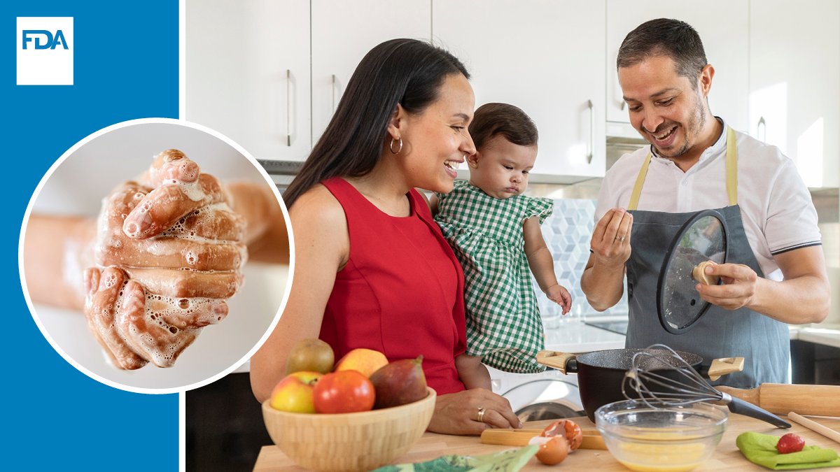 This New Year, resolve to wash your hands before, during, and after handling food. Taking small, simple steps for food safety is easy and can have a major pay-off. Learn more food safety tips: fda.gov/food/buy-store… #FoodSafety