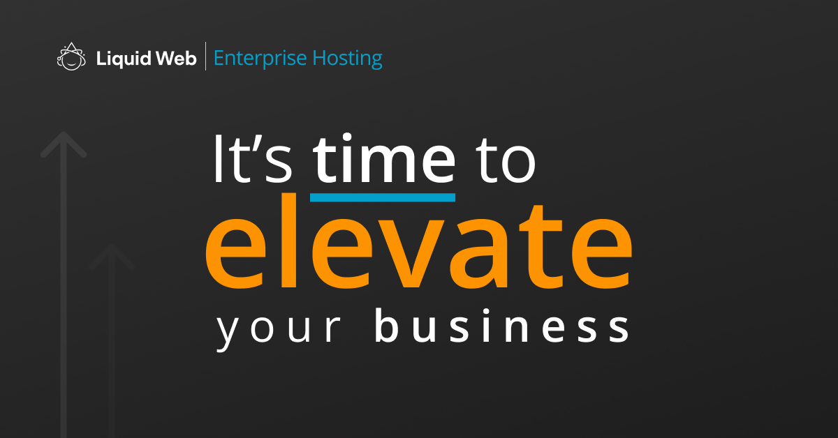 LiquidWeb's tweet image. Do you know why Liquid Web is the trusted choice for enterprise hosting? 👀

Find out: ow.ly/BUYm50Ql7hX

#LiquidWeb #EnterpriseHosting #WebHosting