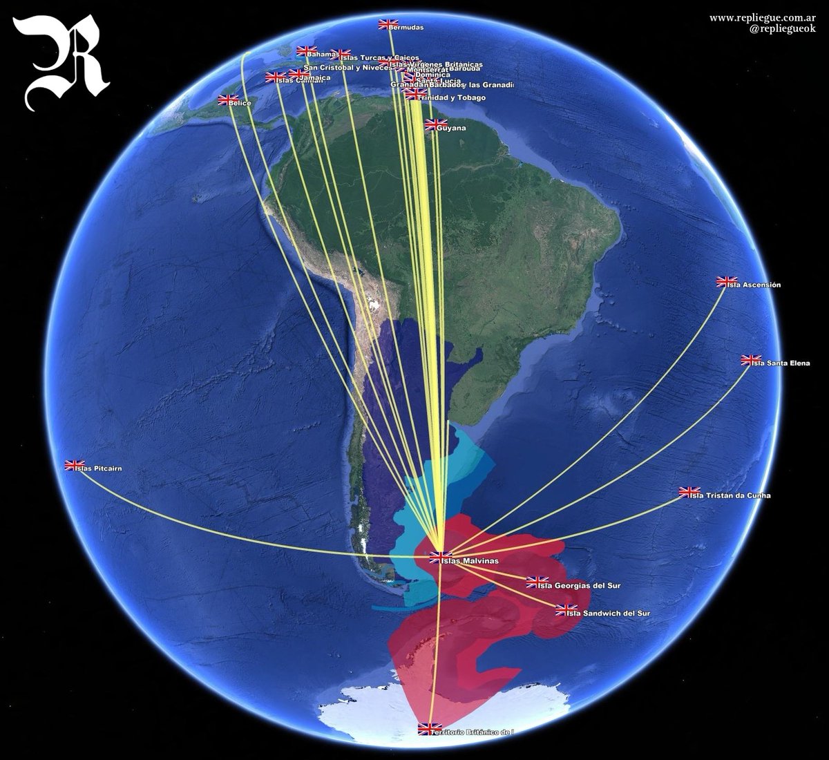 RepliegueOk's tweet image. 🇦🇷 A 191 años de la ocupación colonial de nuestras Malvinas, nos preguntamos:

🇬🇧 ¿Qué interés puede tener el Reino Unido en ocupar estas Islas, ubicadas a más de 12.000 kilómetros de distancia de su territorio, durante ya casi dos siglos?

🧵sobre su importancia geopolítica👇