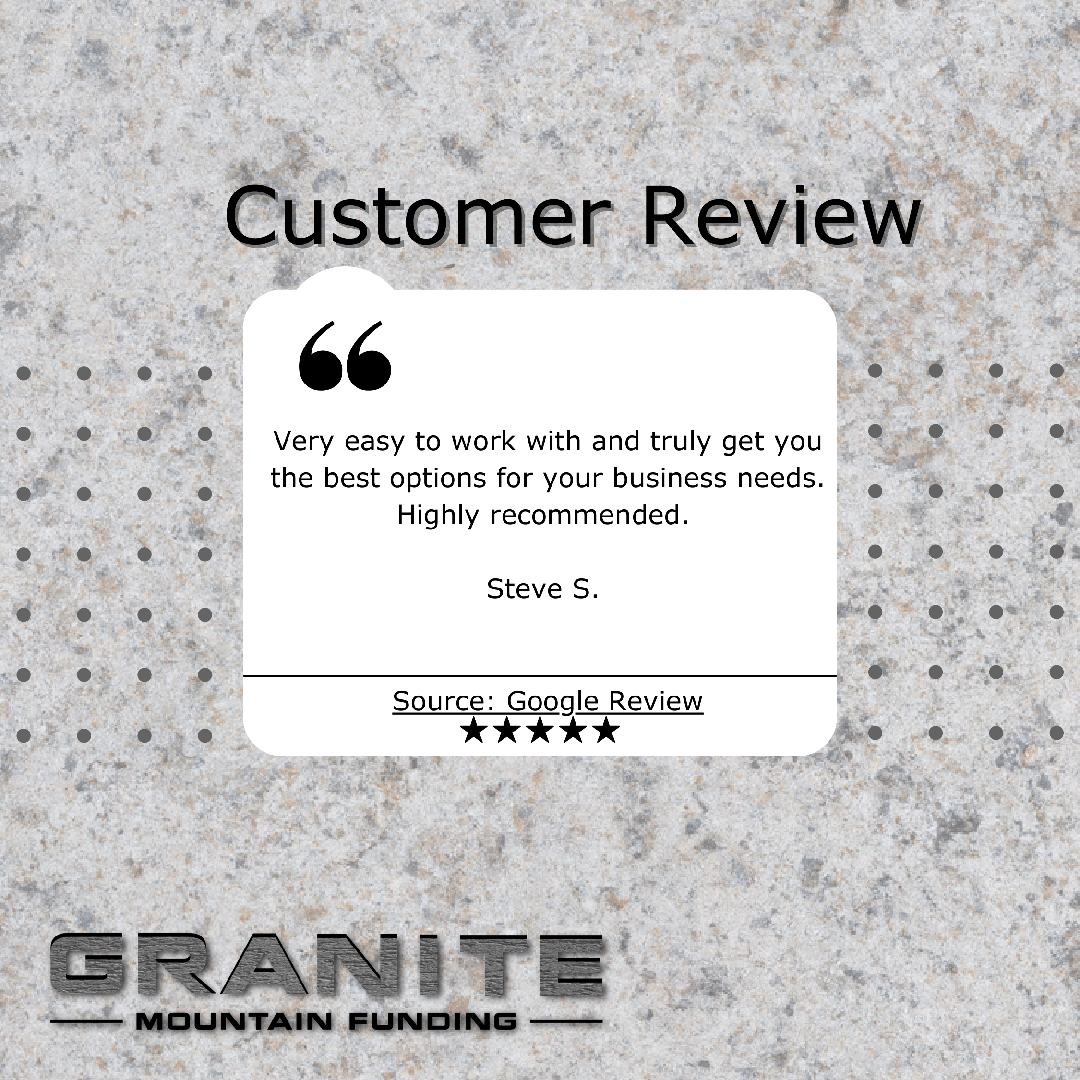 GraniteFunding's tweet photo. Latest 5-star review! Granite Merchant Funding delivers rapid business success with working capital solutions. ππ° #GraniteMerchantFunding #FinancialTriumph
β’
β’
β’
#revenuebasedfinance #businessfunding #workingcapital #smallbusiness #business https://t.co/smfuwdBGxQ