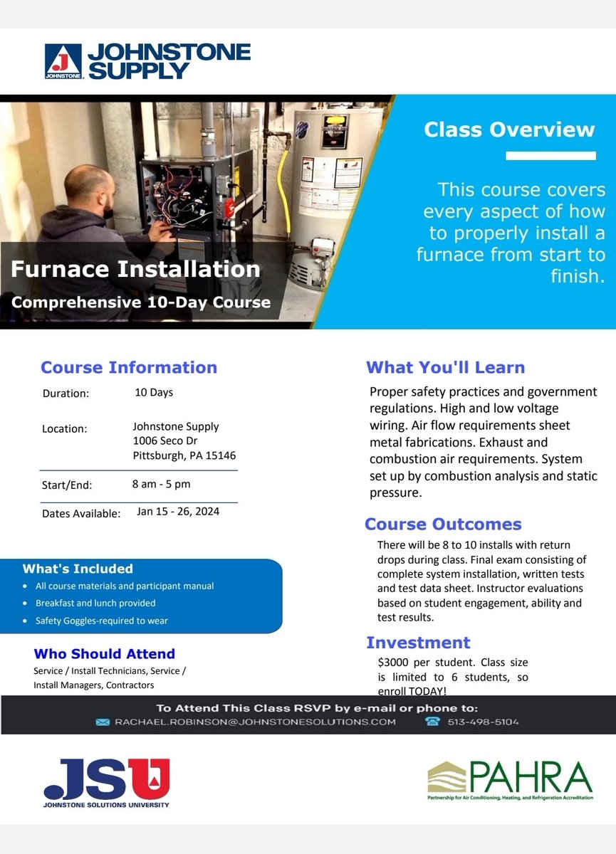 JS_MidWest's tweet image. To register for any of our upcoming training course, please contact Rachael Robinson
rachael.robinson@johnstonesolutions.com | 513-498-5104
See full calendar of events at Johnstonesolutions.com/jsu