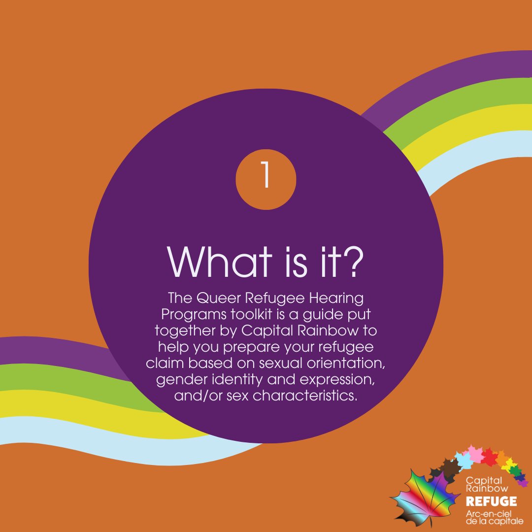 CapitalRefuge's tweet photo. We've got resources at Capital Rainbow to help you start your LGBTQI+ refugee claim. The QRHP toolkit is the go-to guide to navigating  a process that can sometimes feel confusing. Scan the qrcode or find it here: https://t.co/NyfKWrMx1a   #LGBTQI+ #refugeeclaim #CapitalRainbow https://t.co/rhaGZiT45g