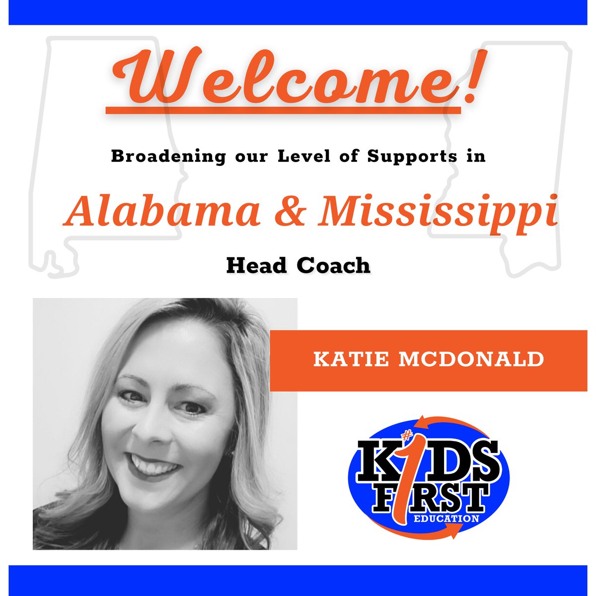 K1Education's tweet photo. It's a great day for the #KidsFirst #ALDivision and #MSDivision! Welcome, Katie and Shemeka! We are thankful for the hard work you do daily to put #KidsFirstAlways! https://t.co/clXjzymXyo