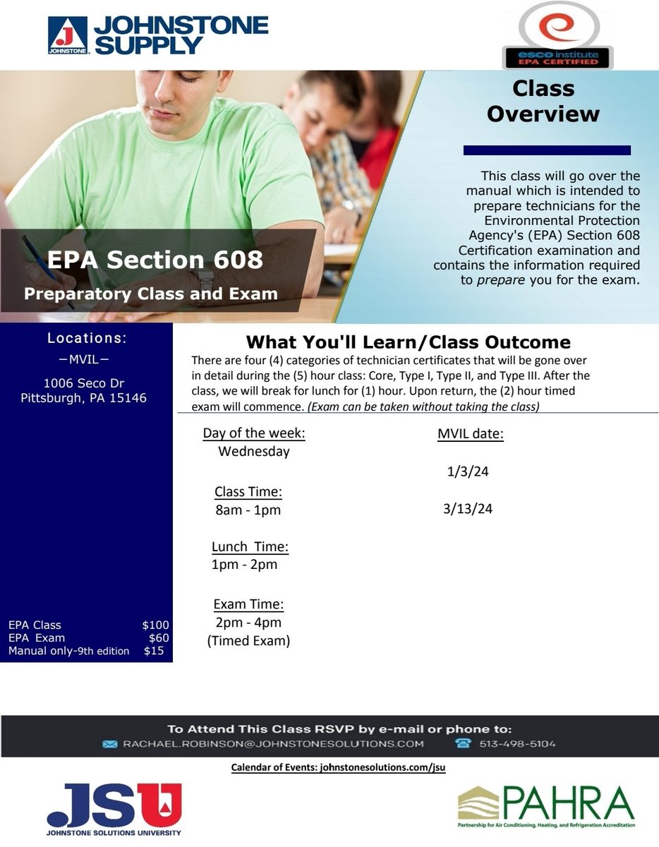 JS_MidWest's tweet image. To register for any of our upcoming training course, please contact Rachael Robinson
rachael.robinson@johnstonesolutions.com | 513-498-5104
See full calendar of events at Johnstonesolutions.com/jsu