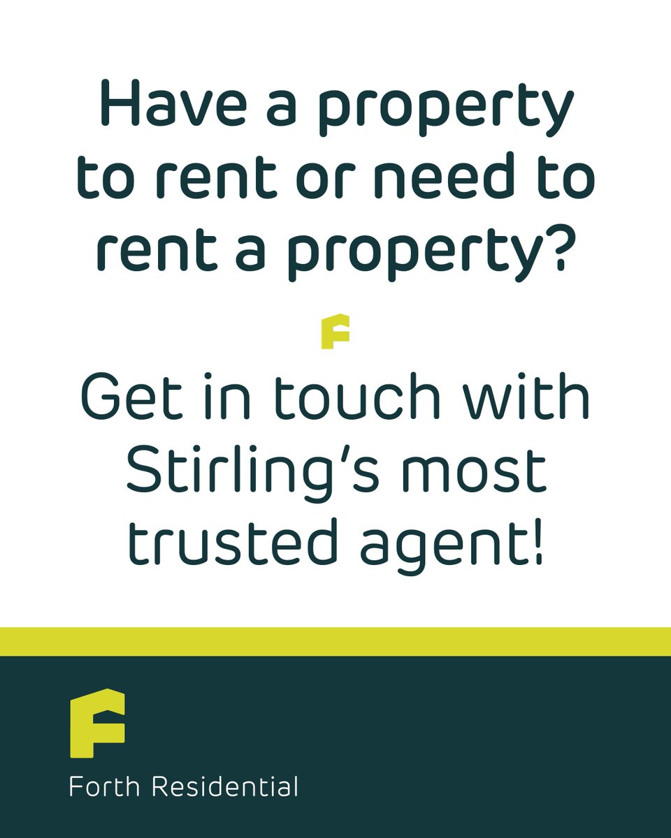 ForthResLetting's tweet photo. New Year, New Letting Agent?  Get in touch and see how easy it is to transfer from your existing agent 😁 https://t.co/LivoUe3w7Z
