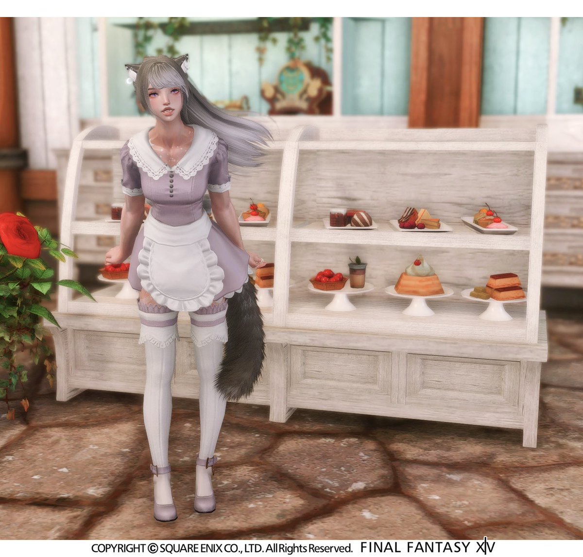 lavenderleads's tweet photo. || open for business! 

#ffxivgposers | #ffxivsnaps | #madebymiqo | #miqote | #elvashade https://t.co/V93QSjRpX9