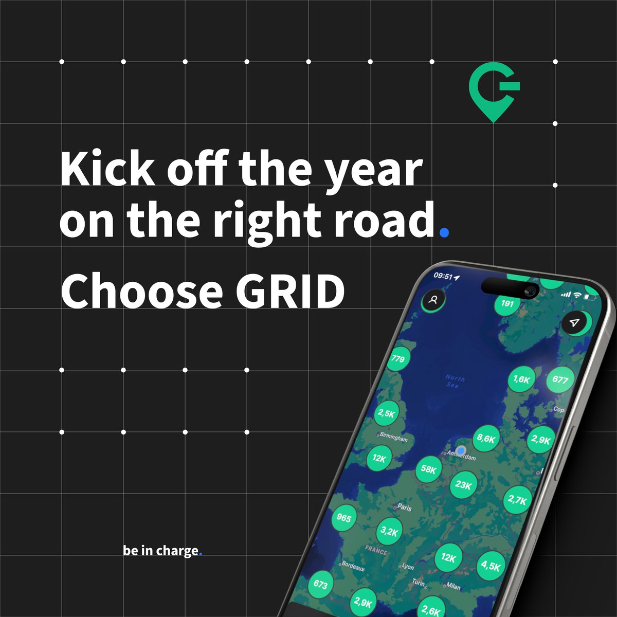 gridincharge's tweet image. Start the year with the perfect journey in mind. Choose GRID for smarter navigation that elevates every trip into an experience of ease and efficiency.🛣️🚙  
•
•
•
#grid #gridapp #beincharge #smartdriving #navigation #sustainable #electricvehicle #charging #evcharging