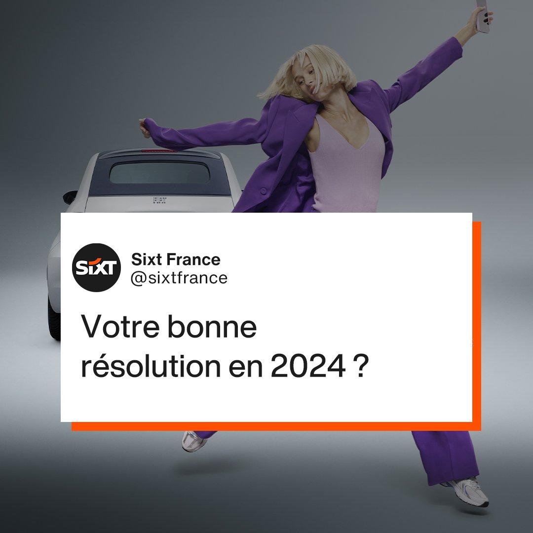 Sixt France tweet media
