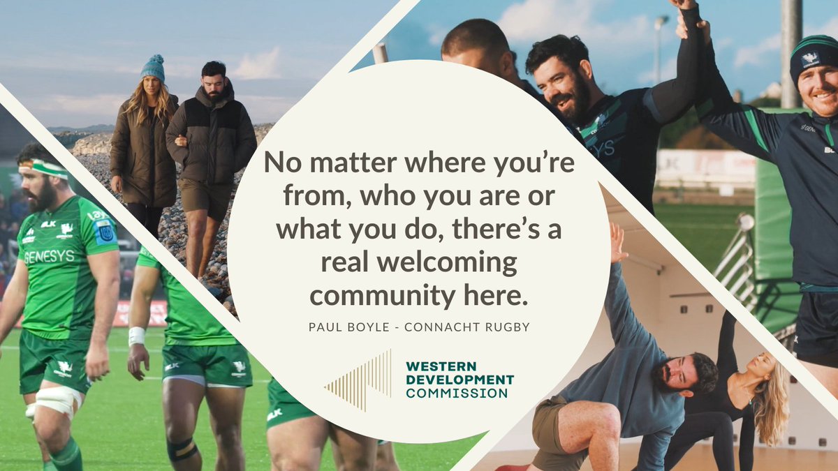 WesternDevelopment.ie (@westerndevco) on Twitter photo We partnered with <a href="/connachtrugby/">Connacht Rugby</a> in 2023 to share why 'West is Best'. <a href="/paul01boyle/">Paul Boyle</a> shared how welcoming the community was when he moved here. Are you thinking of making the move west in 2024?🧳
#NewYearsResolutions We partnered with <a href="/connachtrugby/">Connacht Rugby</a> in 2023 to share why 'West is Best'. <a href="/paul01boyle/">Paul Boyle</a> shared how welcoming the community was when he moved here. Are you thinking of making the move west in 2024?🧳
#NewYearsResolutions
