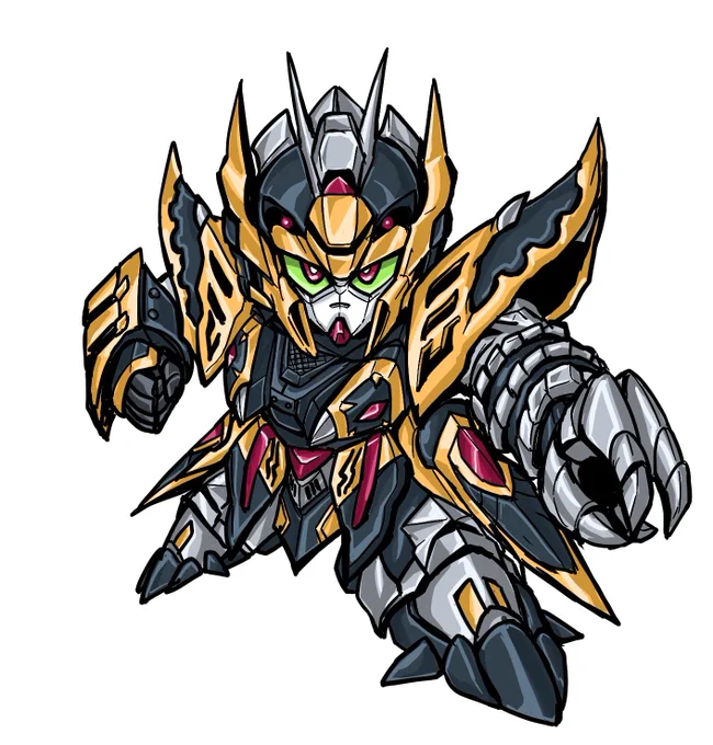 もういっちょオリSDを ドラゴン感あんまりなくなっちゃったな