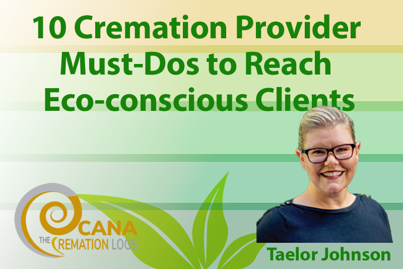 CremationAssoc's tweet photo. Taelor Johnson has 10 Cremation Provider Must-Dos to Reach Eco-conscious and your brand for people "thinking green"! Read on for tips on supporting environmentally-minded families and empower all families with choice.🌱
In CANA's Cremation Logs blog: https://t.co/53DKchxziP https://t.co/4d8c4qlcsk
