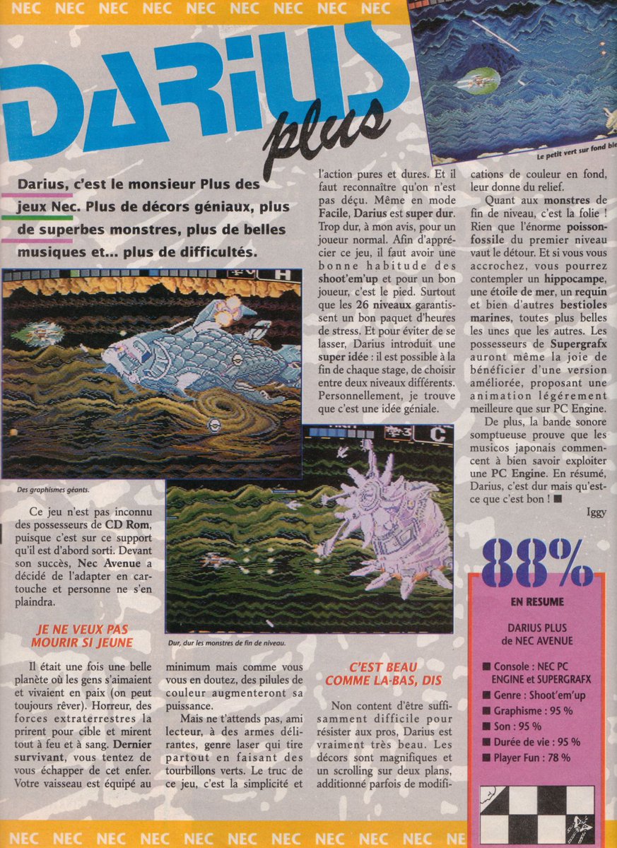 AllmightoFranky's tweet photo. Du test encore et toujours avec #Ghostbusters sur #Megadrive,et de la #NEC #PCengine avec #AeroBlasters,#DariusPlus et #AliceinWonderland!! 2/4 https://t.co/FUkZg1mjws