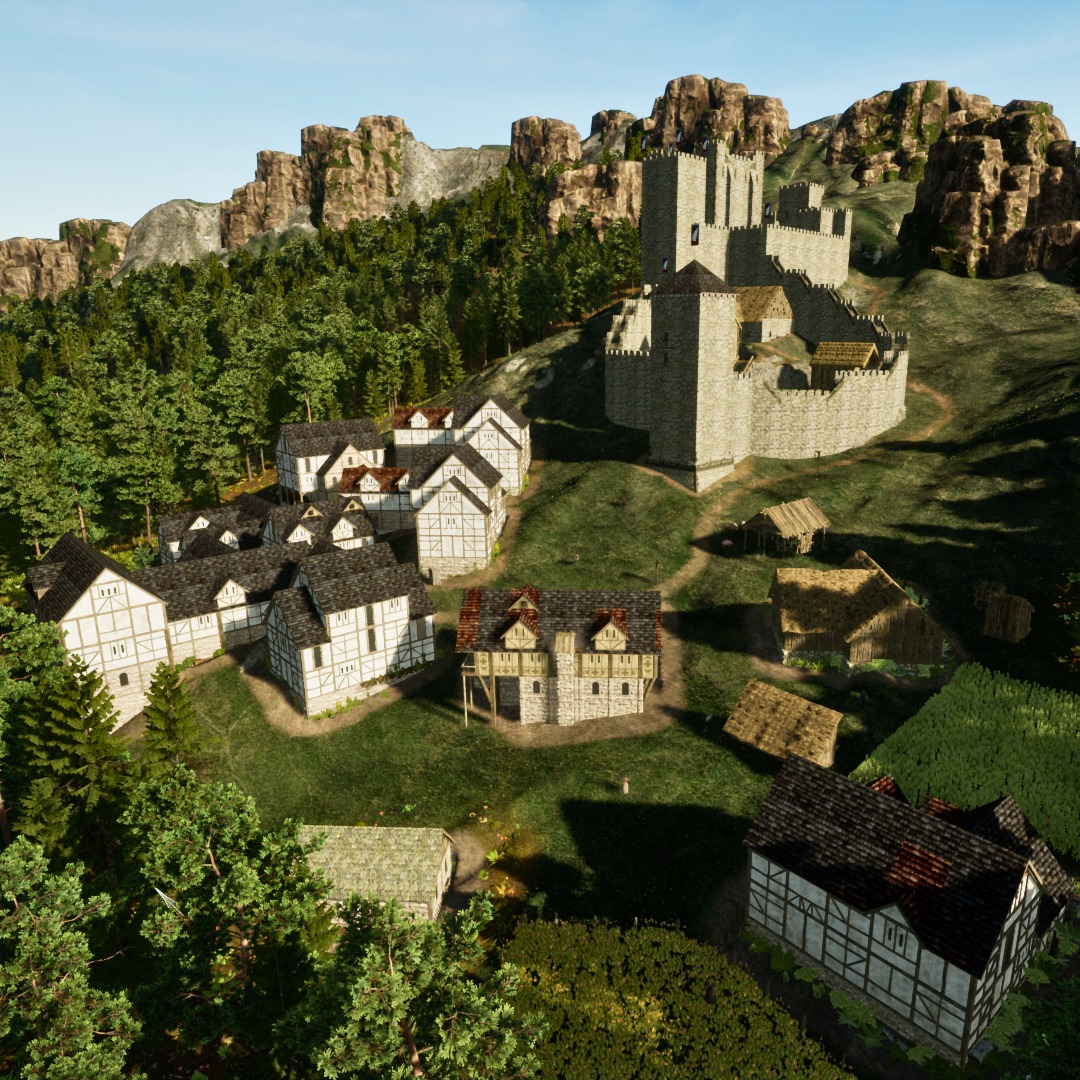 ExovisionGer's tweet photo. Discover a world full of possibilities with Arkem! Build your fortress in the Middle Ages and expand it later with resources and higher levels.

#Arkem #castle #builder #citybuilder #game #gamedev #gaming #indiegame #indiegamedev #medieval #RPG #RTS #rtsgames #Steam #UnrealEngine https://t.co/pXBPUEtOTg