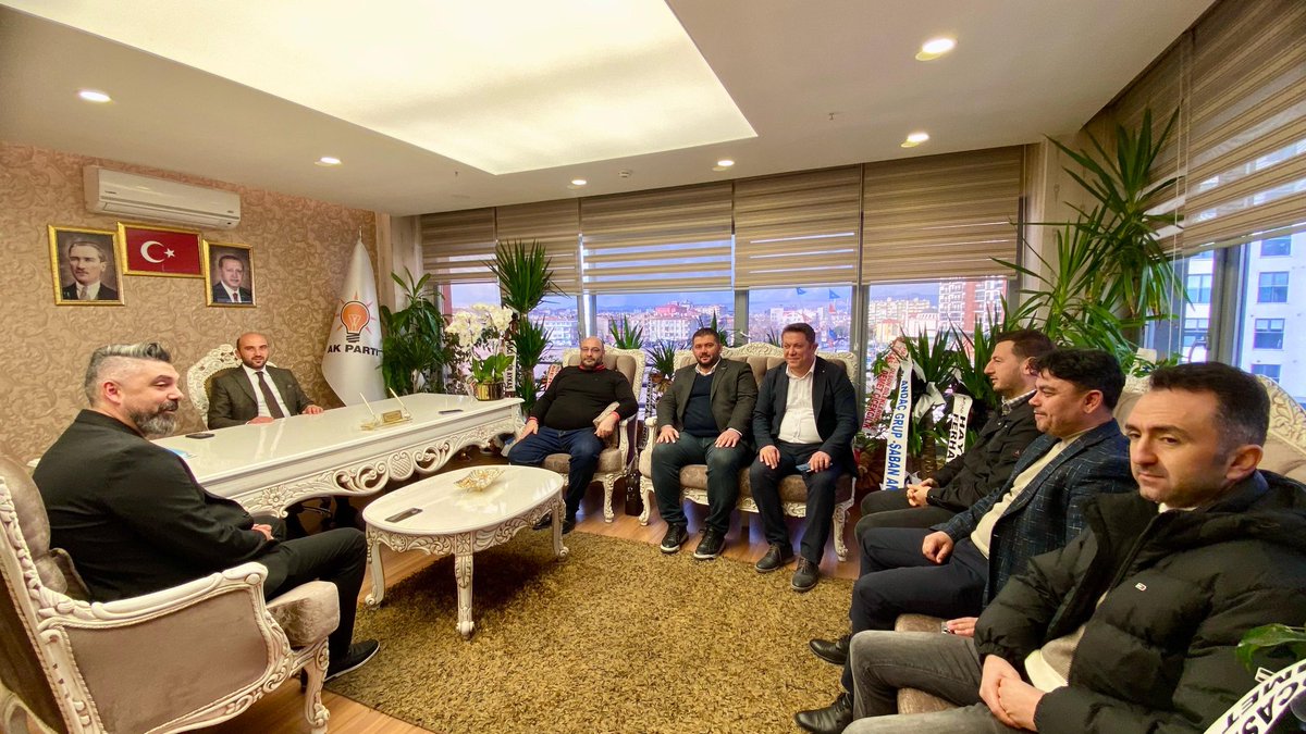 kayseriaskon's tweet photo. AK Parti Melikgazi İlçe Başkanı Tayyar Şahin Bey'i makamında ziyaret ettik.
Kendilerine ilgileri için teşekkür ederiz. https://t.co/AKtrKAR4cU