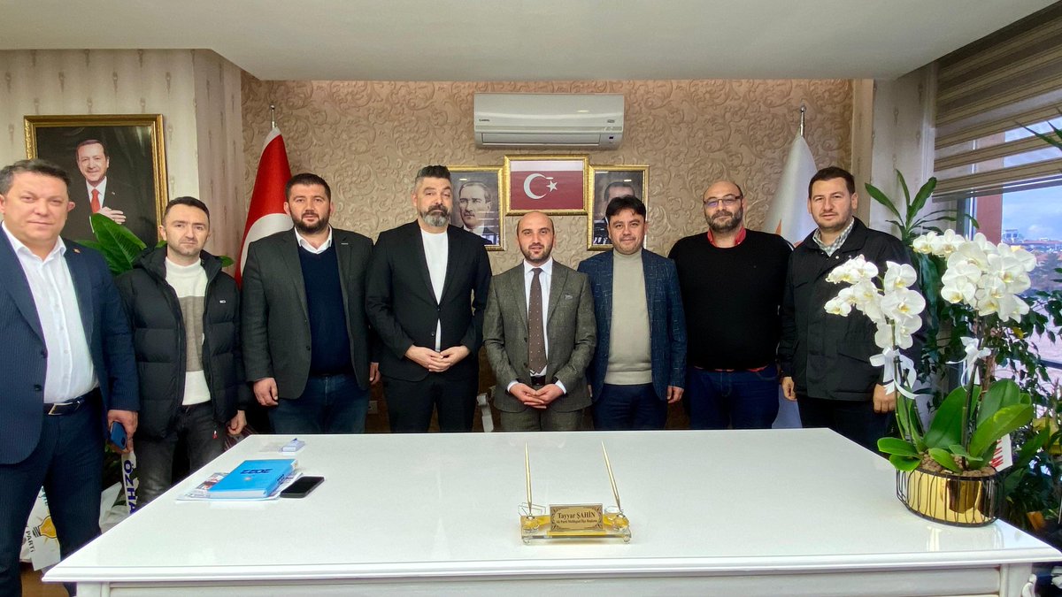 kayseriaskon's tweet photo. AK Parti Melikgazi İlçe Başkanı Tayyar Şahin Bey'i makamında ziyaret ettik.
Kendilerine ilgileri için teşekkür ederiz. https://t.co/AKtrKAR4cU