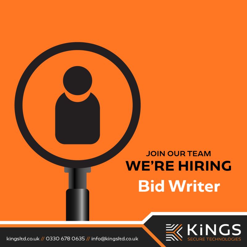 We are currently looking for a Bid Writer to join our busy  Bradford HQ team. Find out more: kingsltd.co.uk/vacancies/bid-… #bidwritingjobs #bids