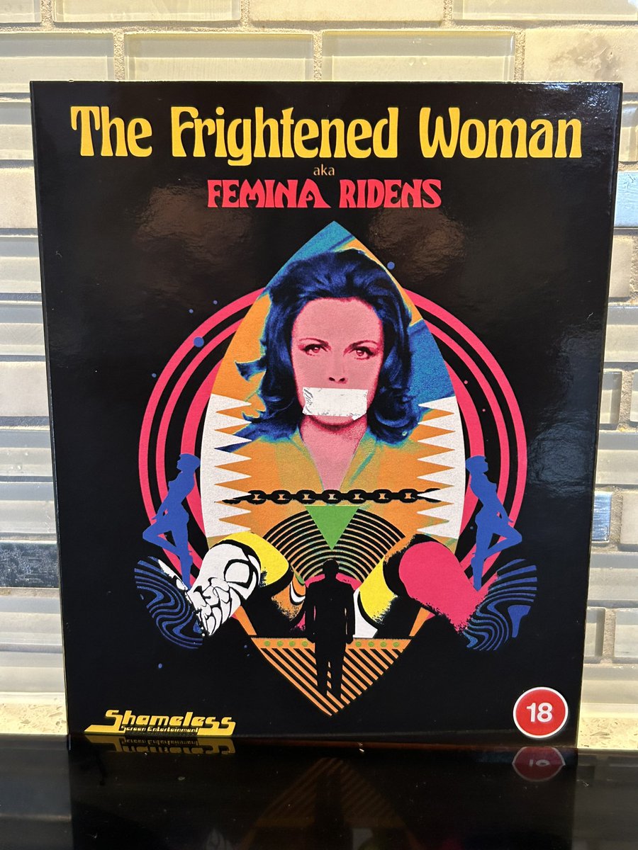 What an absolutely fantastic film, the frightened woman is an essential pick up. Transfer is stunning and the film is just wow. Well done @ShamelessFilms for this release.