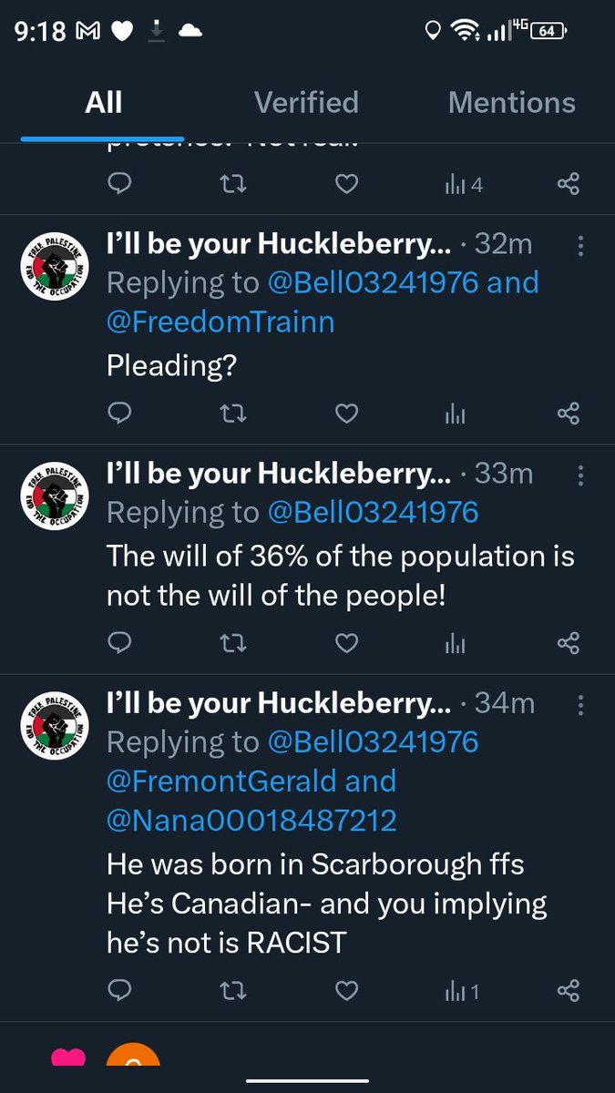 Once I threw the truth in the conversation.... I'll be your Huckleberry went and blocked me. Typical Libtard loser