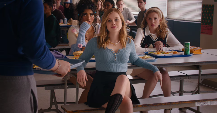 archiverice's tweet photo. New look at Angourie Rice as Cady Heron in #MeanGirlsMusical https://t.co/URW84lqFRo