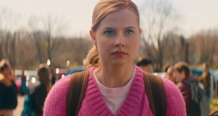 archiverice's tweet photo. New look at Angourie Rice as Cady Heron in #MeanGirlsMusical https://t.co/URW84lqFRo