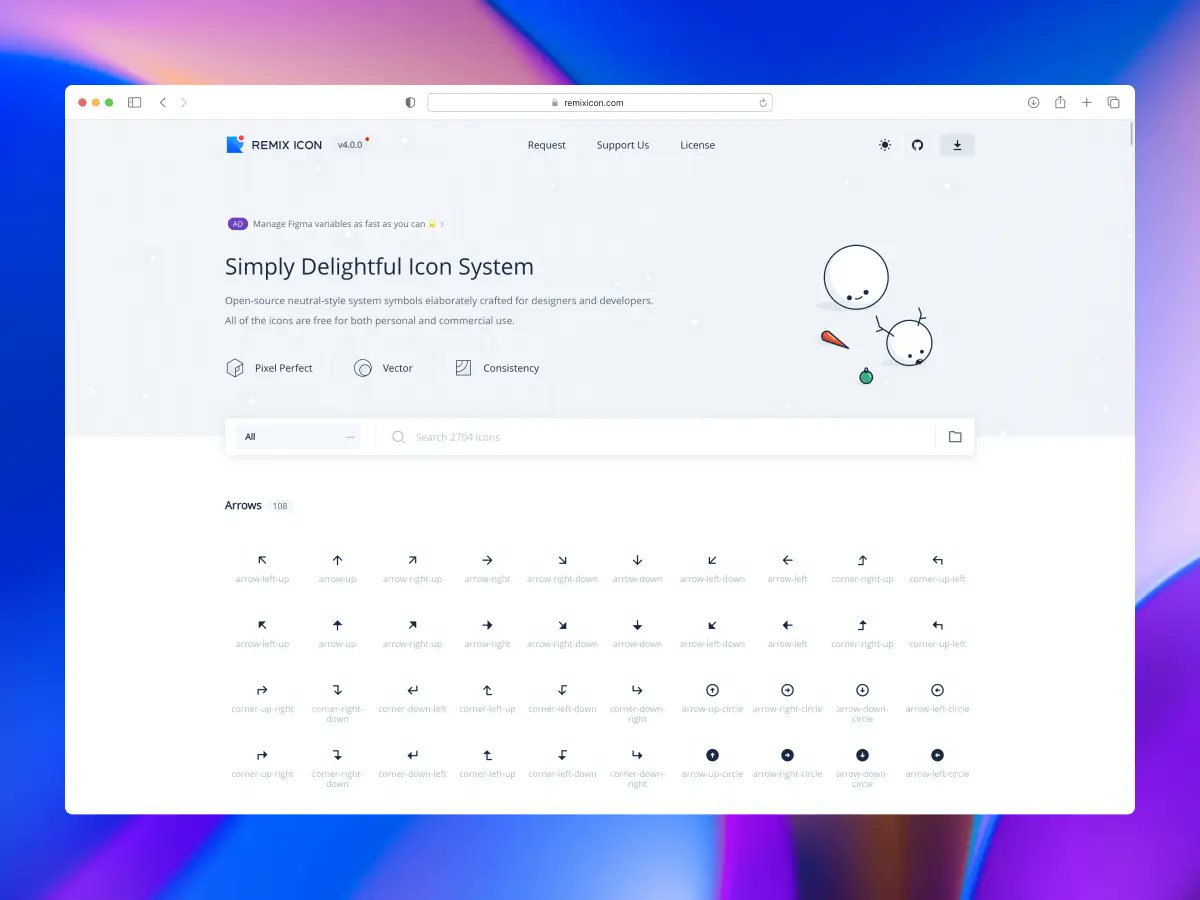 Updated my list of (actually) good and (actually) free icon libraries ...