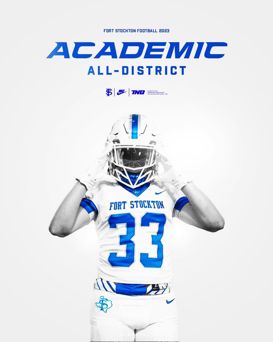 fortstocktonfb's tweet photo. Fort Stockton Panthers 2023 Academic All-District Athletes
Classroom success is a team success. We’re so proud of these student athletes for accomplishing academic excellence during the duration of the 2023 football season. @thecoachhickman https://t.co/vOLKGzzkcM
