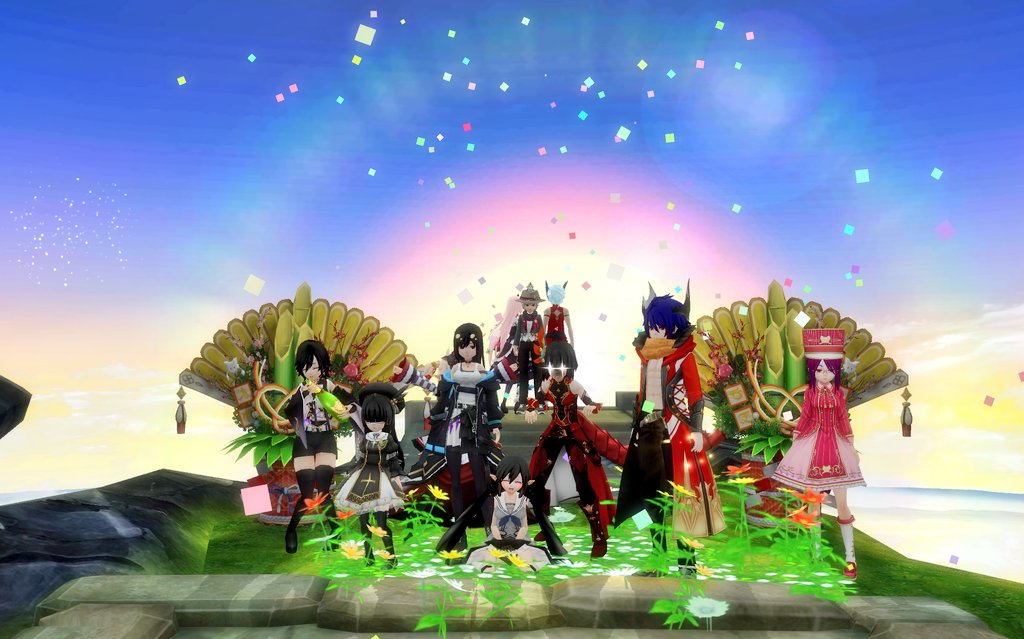 rina_alst's tweet photo. 今年もみんなと一緒✨️ | New Year 2024
#alchemiastory #nurserybondth https://t.co/G9IsquxtT3
