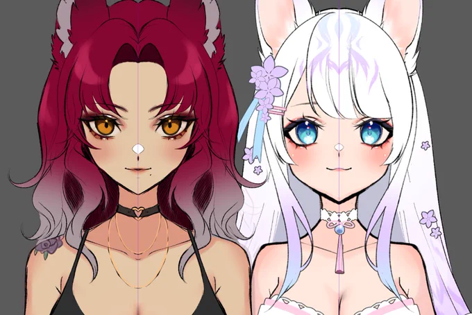 trabajando en dos modelitos ahora si de vuelta al trabajo!!⤻  acompañame un rato  