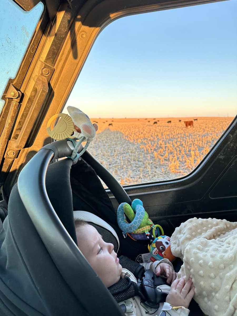 Hanging with dad before daycare! 😊