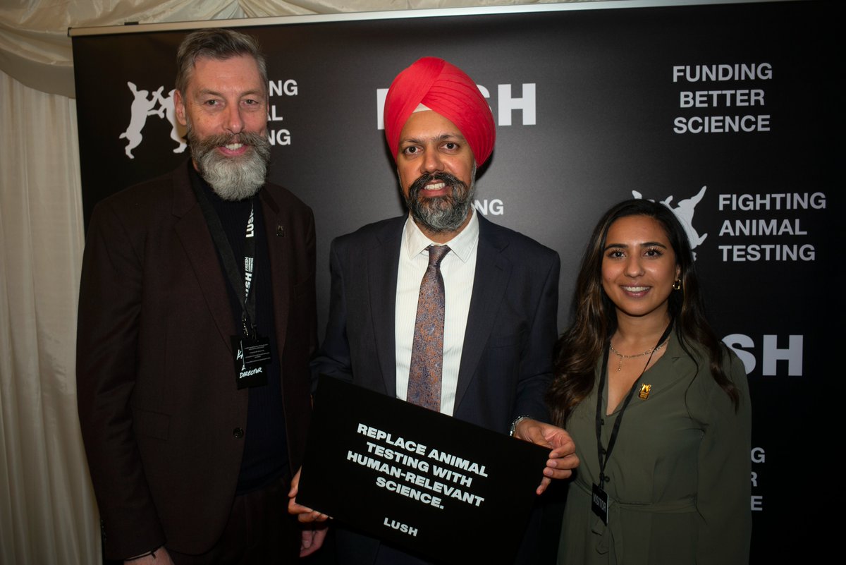 TanDhesi's tweet photo. Good to hear again from @LushLtd, @ChrisGPackham, @AFR_UK and leading scientific researchers about the future of #CosmeticTesting.

As they eloquently explained, #AnimalTesting isn’t working, so it’s time to move forward with #HumanRelevantScience. https://t.co/DyZZocimag