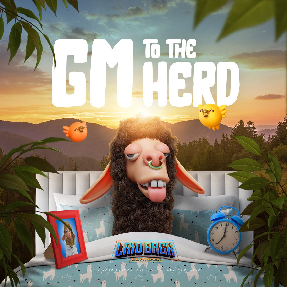 GM gm to #TheHerd and happy 1st hump day of 2024☕️🦙

#LaidBackLlamas #BossLlamas #LadyLlamas