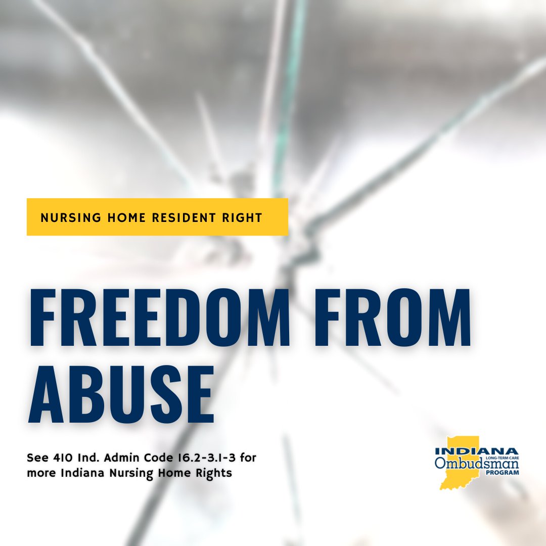 INOmbudsman's tweet image. We've been posting some eye-catching #nursinghome #residentrights over on our facebook page to celebrate the #newyear! Come learn about what you should expect from #longtermcare and let us know if you are not receiving it! facebook.com/media/set/?set…