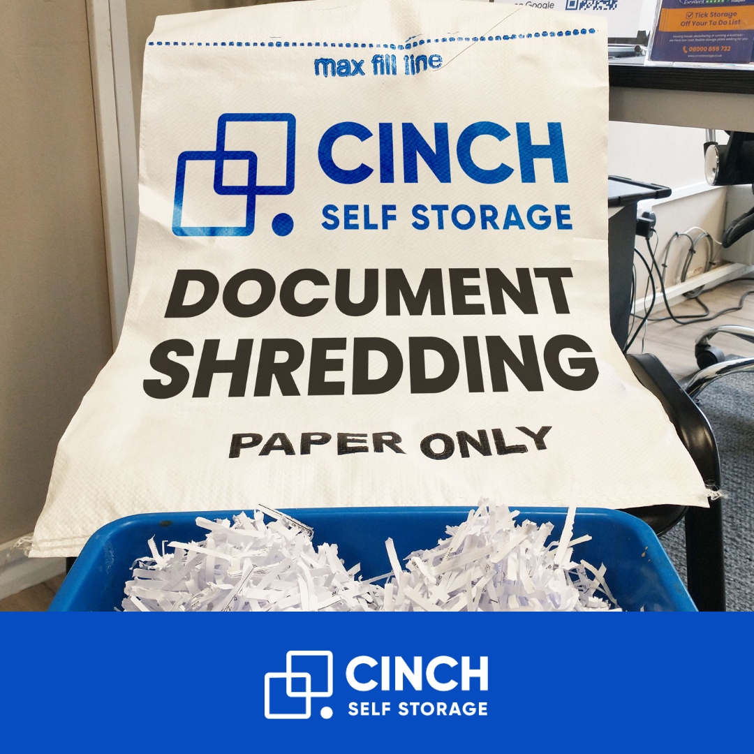 Having an office clear out? All of stores offer document shredding, find your nearest here: cinch.click/3Qe1JCi
#shredding #papershredding #documentshredding #cinchstorage