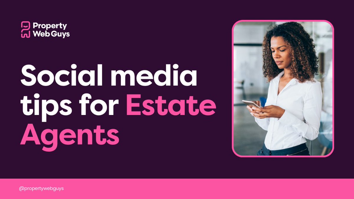 Social media tips for estate agents: 9. Keep track of your analytics. Monitor your content performance, and use the data to improve your social media strategy. #socialmediatips