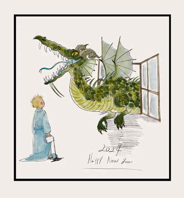 あけましておめでとうございます! 今年もよろしくお願いします🐲