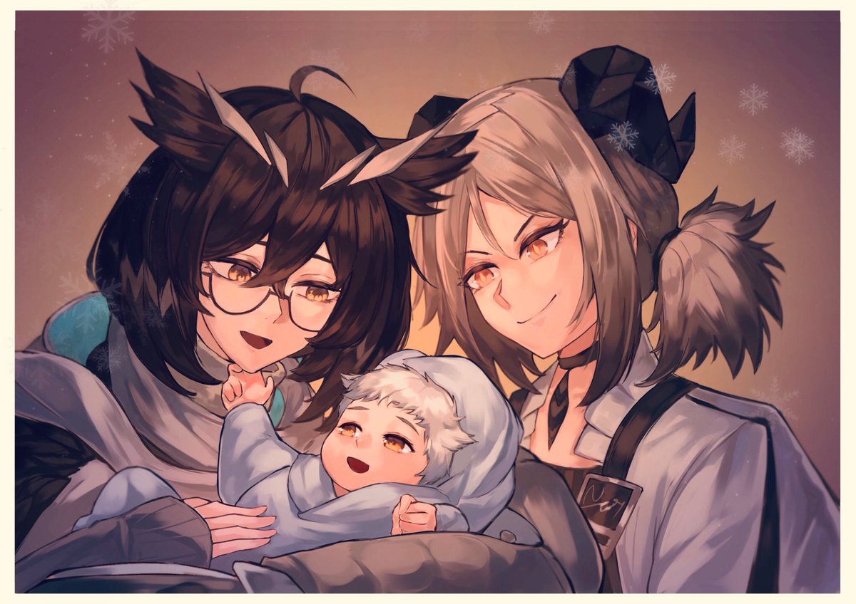 KecoaDewi's tweet image. Hello everyone!
Welcome to the home of Dr. Dewa, my docsona with his wife Olivia and both their children: Ifrit and Indy 🥰✨
And me? I’m a professional illustrator and I post drawings of them mainly here with occasional content with Saria and other AK ops. Enjoy! ^^😘✨🎉