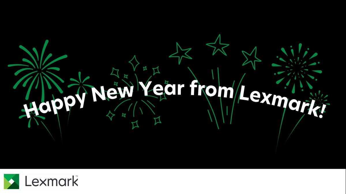 As we step into 2024, the upcoming year holds immense promise. With thrilling advancements in #AI and a growing focus on enhanced #Sustainability practices, innovative ideas are being celebrated everywhere. 🎆 Wishing you a Happy #NewYear from Lexmark.
