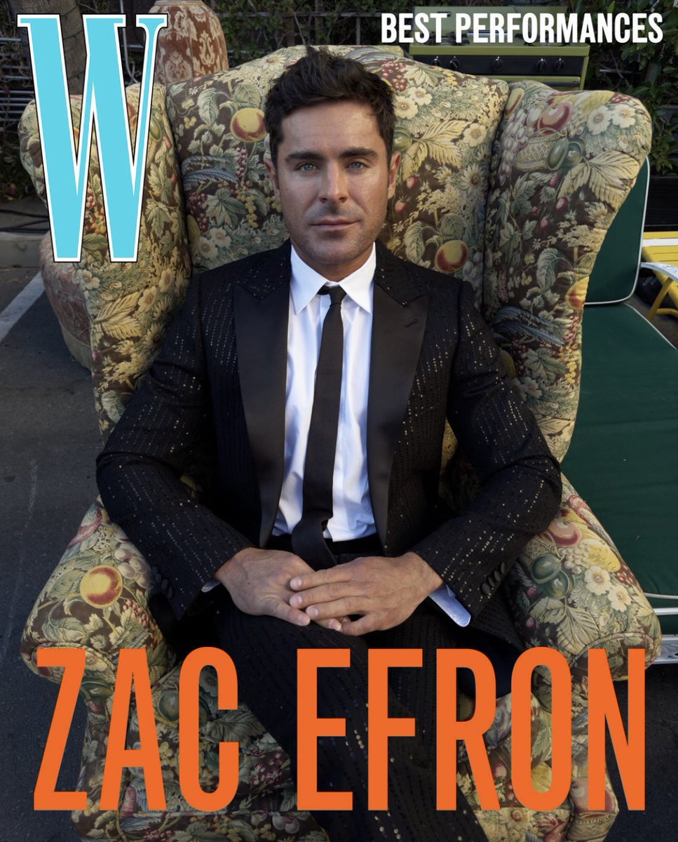 msalyssaefron's tweet photo. Zac is featured in W Magazine’s “13 Best Performances of 2024” Issue! 👏🏾 

https://t.co/lEnmNVQ1RL

@ZacEfron @wmag https://t.co/a44ralOlFm