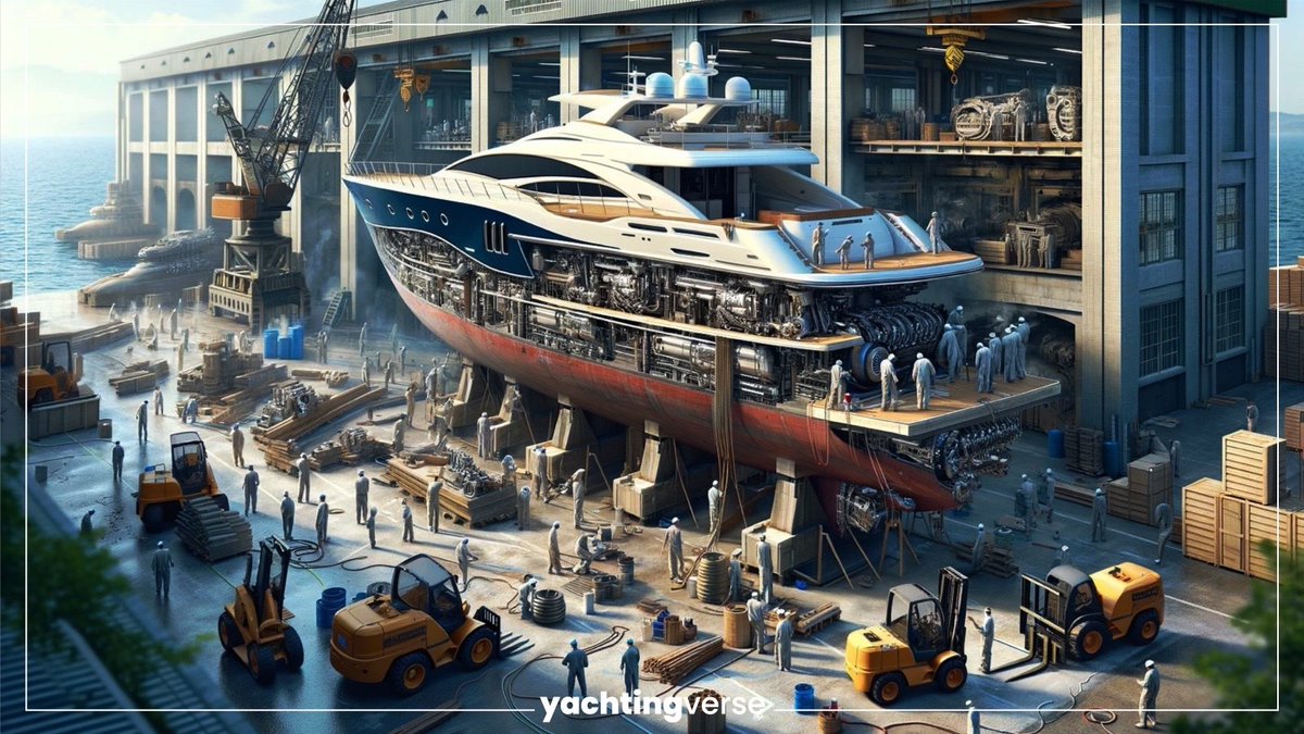 Did you know?🔍

The construction of a small luxury motor yacht typically takes from a few months up to a year, while the construction of a large-scale, custom-built yacht varies between 2 to 4 years.

Perhaps in the future, this duration could be further shortened with