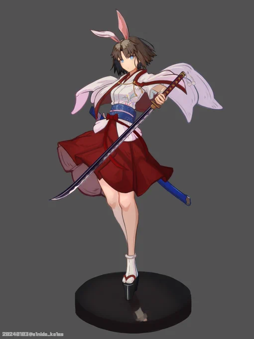 首切りバニー。こんなフィギュア出ませんかねー、誰か出して!
