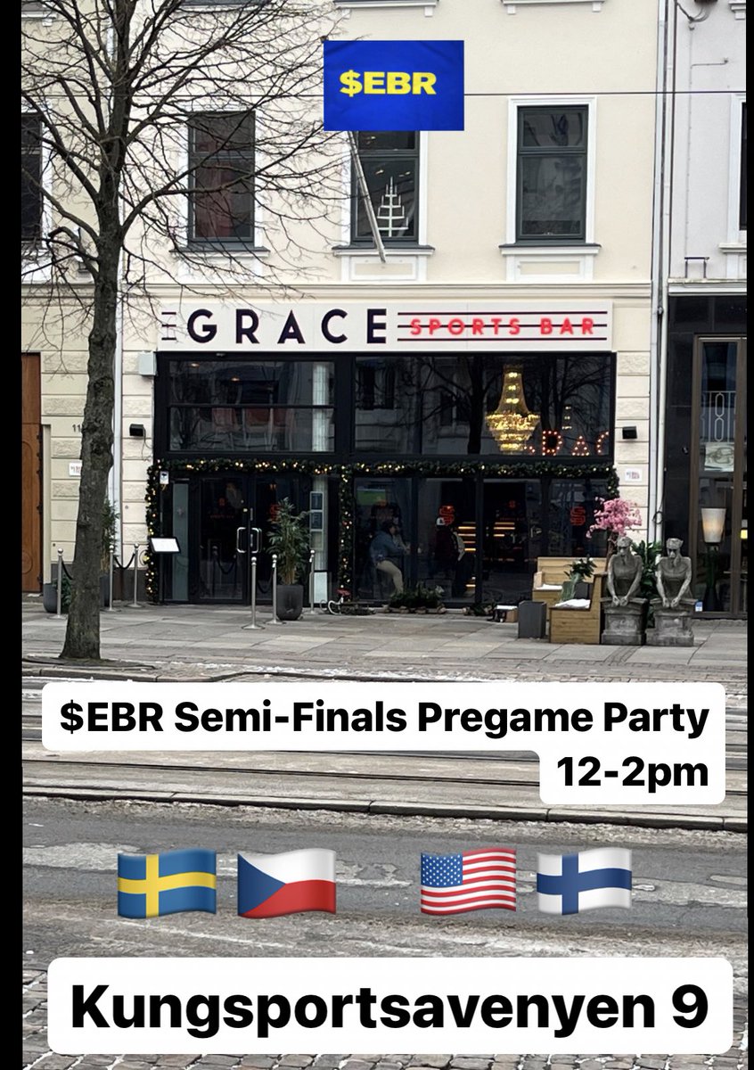 The $EBR crew has been hammering the #WorldJuniors but we are onto the high pressure games. I’ll be at Grace Sports Bar before the games discussing bets and having beers so we can all get on the same page for winners! 

<a href="/spittinchiclets/">Spittin' Chiclets</a>