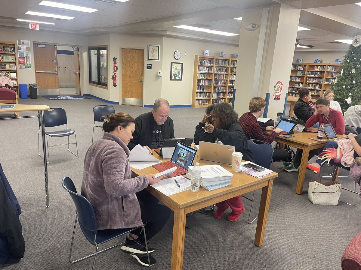 Hadley Staff are back and getting ready for students tomorrow!
