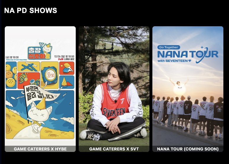 snowkhoshi's tweet photo. NANA TOUR will be added to SVTFLIX, but it'll take some time after release to be added https://t.co/jxuMJVl9qo
